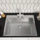 Кухонная мойка ARFEKA ECO AR 700*500 SATIN DECOR