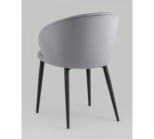 Стул Stool Group Lastura велюр серый