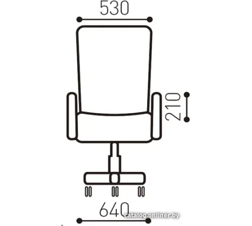 Офисное кресло Brabix Eldorado EX-504 черный