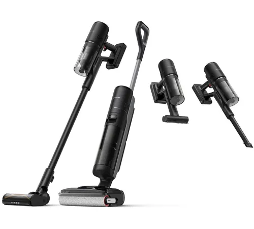 Пылесос Dreame H12 Dual FlexReach Wet and Dry Vacuum HHV31A евровилка, черный