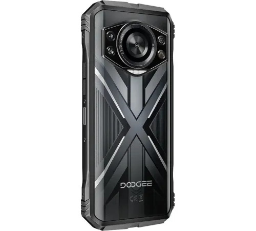 Телефон Doogee S Cyber Pro 12GB/512GB черный/серебристый