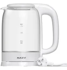 Электрический чайник Maxvi KE1741G белый