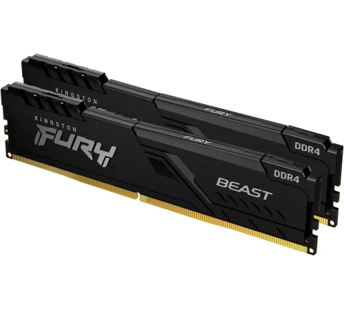 Оперативная память Kingston FURY Beast 2x32GB DDR4 PC4-25600 KF432C16BBK2/64