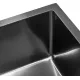Кухонная мойка ARFEKA ECO AR 450*450 BLACK PVD NANO DECOR MILLET GRAINS настольная