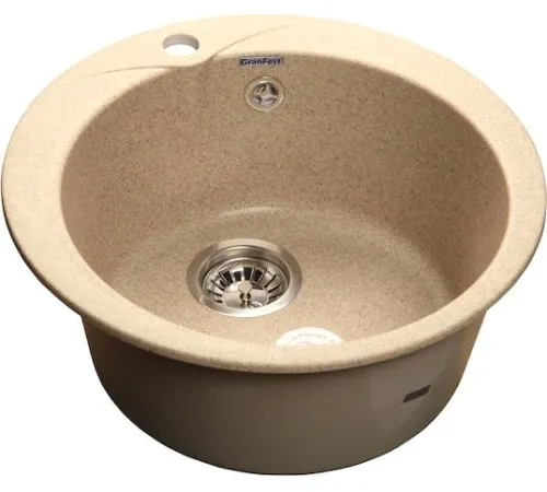 Кухонная мойка GranFest Rondo GF-R480 песочный