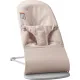 Шезлонг BabyBjorn Bliss Woven melange 0060.28 light pink