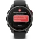 Умные часы Garmin Fenix 8 Pro 47 мм серый, черный силиконовый ремешок