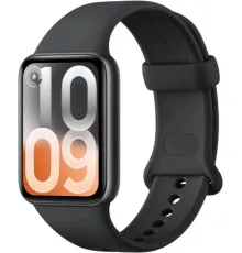 Фитнес-браслет Xiaomi Smart Band 10 Pro M2552B1 черный, с черным силиконовым ремешком, международная версия