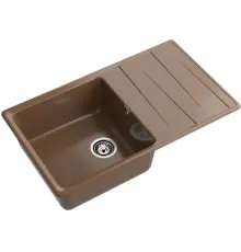 Кухонная мойка GranFest GF-LV-860L терракот