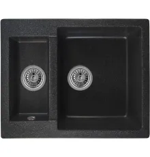 Кухонная мойка Berge BR-6150 черный матовый