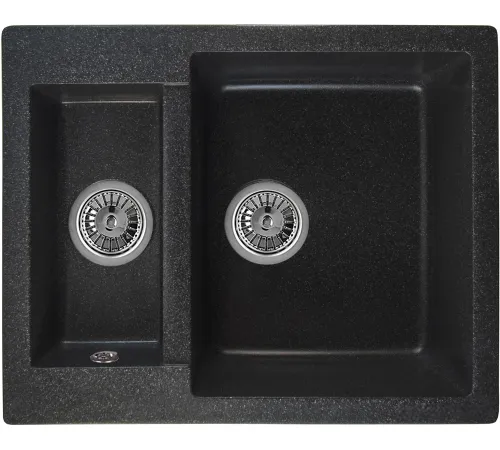 Кухонная мойка Berge BR-6150 черный матовый