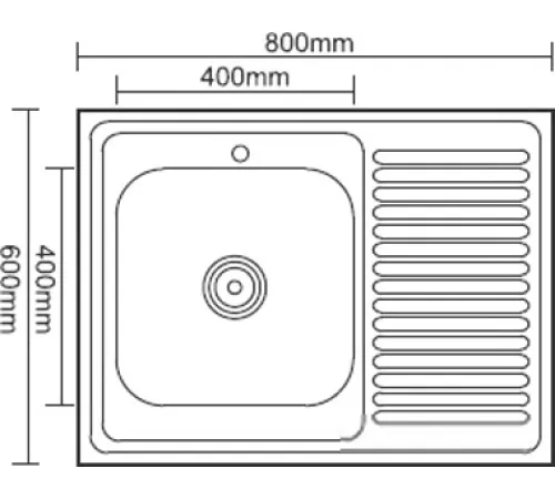 Кухонная мойка Ledeme L98060-L