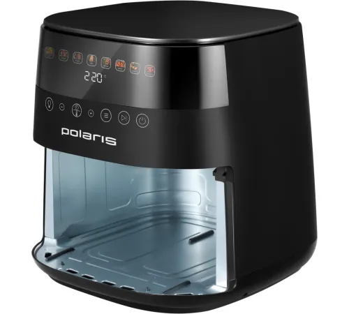 Аэрогриль аэрофритюрница Polaris PAF 8003W Wi-Fi IQ Home черный
