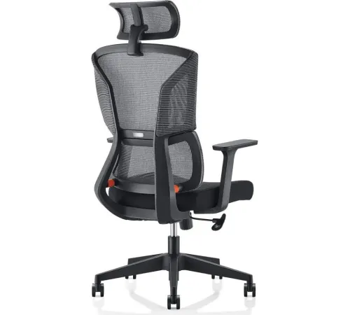 Офисное кресло SitZone U-065A сетка/ткань, черный