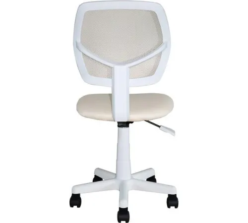 Компьютерное кресло Stool Group Лоло пластик белый/бежевый 5256W Mesh Beige