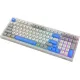 Клавиатура Ritmix RKB-598BL серый/белый