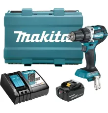 Дрель-шуруповерт Makita DDF484RT с 1-м АКБ, кейс