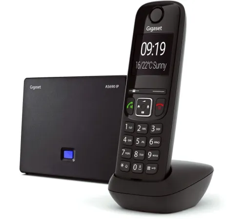 IP-телефон Gigaset AS690IP черный