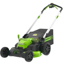 Газонокосилка Greenworks GD60LM61 2519107 без АКБ