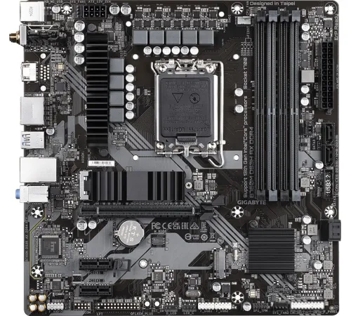 Материнская плата Gigabyte B760M DS3H AX DDR4 rev. 1.0