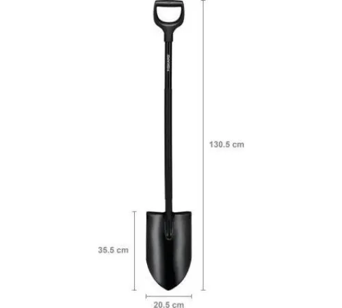 Лопата штыковая остроконечная Fiskars Ergonomic Pro XL 1066707
