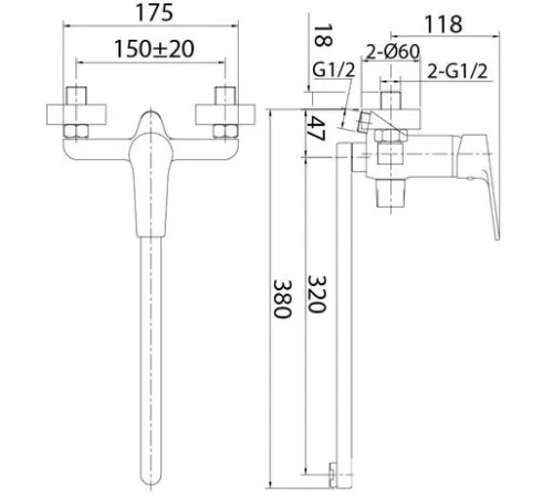 Смеситель Milardo Helic HELSB02M10