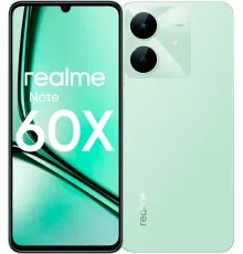 Телефон Realme Note 60x RMX3938 4GB/128GB зеленый