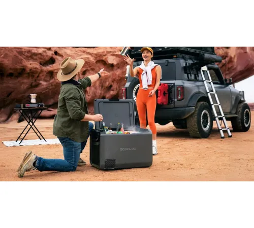 Компрессорный автохолодильник EcoFlow Glacier Classic 35 л серый