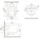 Унитаз CeraStyle Aqua HC00706PN00 без сиденья