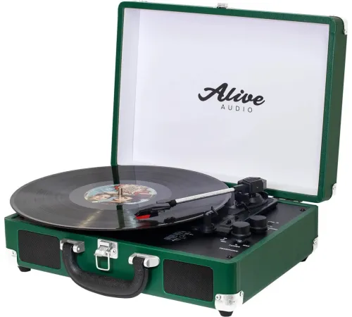 Виниловый проигрыватель Alive Audio Glam Pine