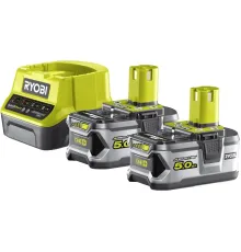Аккумулятор с зарядным устройством Ryobi RC18120-250 ONE+ 5133003364 18В/5.0 а*ч + 18В
