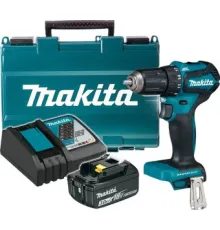 Дрель-шуруповерт Makita DDF485RF с 1-м АКБ, кейс