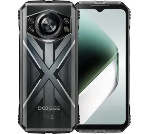 Телефон Doogee S Cyber Pro 12GB/512GB черный/серебристый