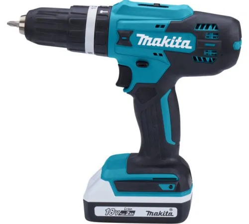 Ударная дрель-шуруповерт Makita HP488D006 с 2-мя АКБ, кейс