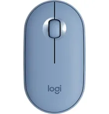 Мышь Logitech M350 Pebble голубой
