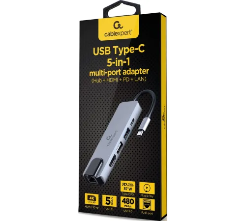 Док-станция Cablexpert A-CM-COMBO5-04