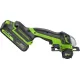 Угловая шлифмашина Greenworks GD24UCS 3402007CUA с 1-им АКБ