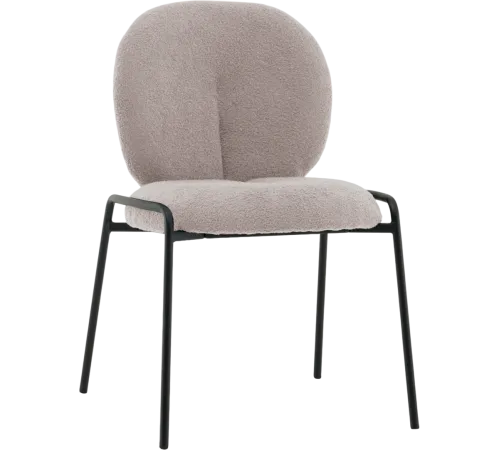 Стул Stool Group Моллек AV 438-Fl81-9005 букле светло-серый