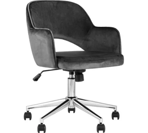 Офисное кресло Stool Group Кларк велюр серый