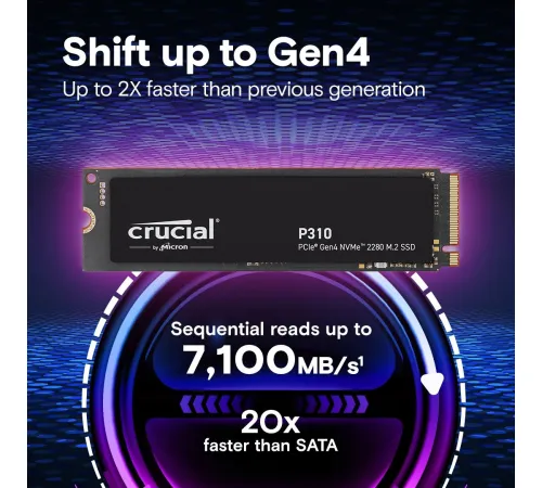 SSD Crucial P310 2280 4TB CT4000P310SSD8