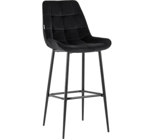 Стул Stool Group Флекс велюр барный черный