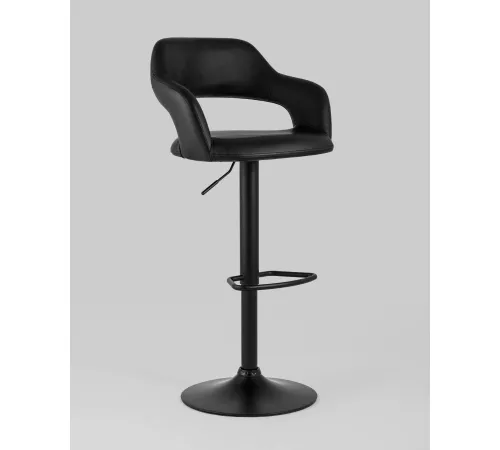 Стул с подлокотниками Stool Group Рич барный черный