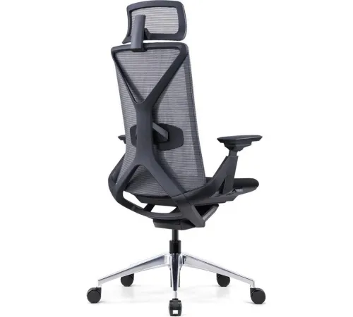 Офисное кресло SitZone E-YR-001A-P1-BK сетка/ткань, черный