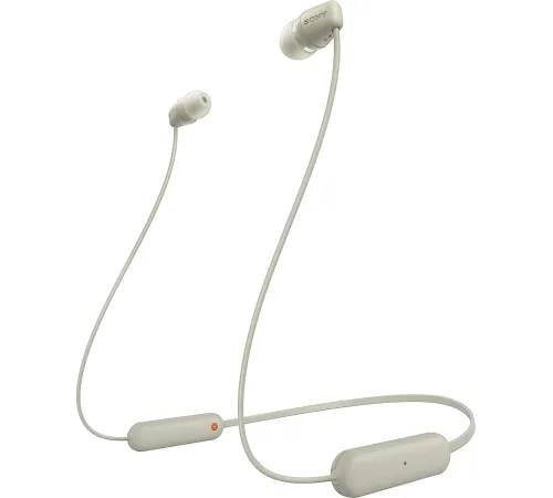 Наушники Sony WI-C100 бежевый