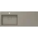 Умывальник Roxen Faber 120L gray 30010120L-DG