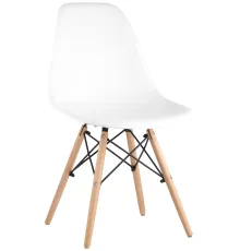 Стул Stool Group Eames DSW белый