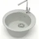 Кухонная мойка MARRBAXX Карельский камень модель 6/Q10 F006Q010 серый/светло-серый
