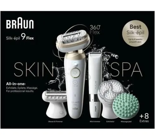 Эпилятор Braun Silk-epil 9 Flex SES 9-481 3D