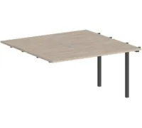 Стол Norden Приставка 120x123.8x75 SG.211.OL.44.AN антрацит/дуб светлый