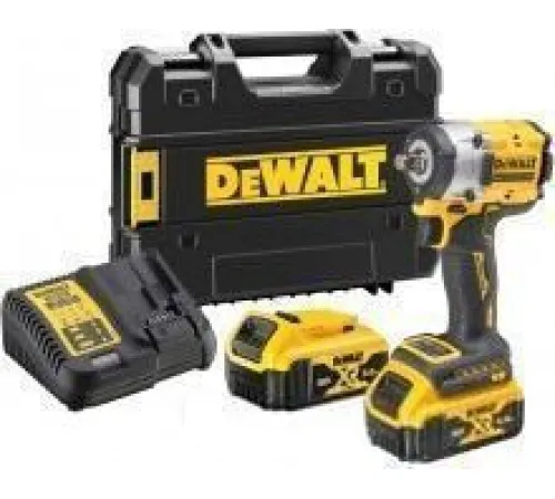 Гайковерт DeWalt DCF921P2T-QW с 2-мя АКБ, кейс